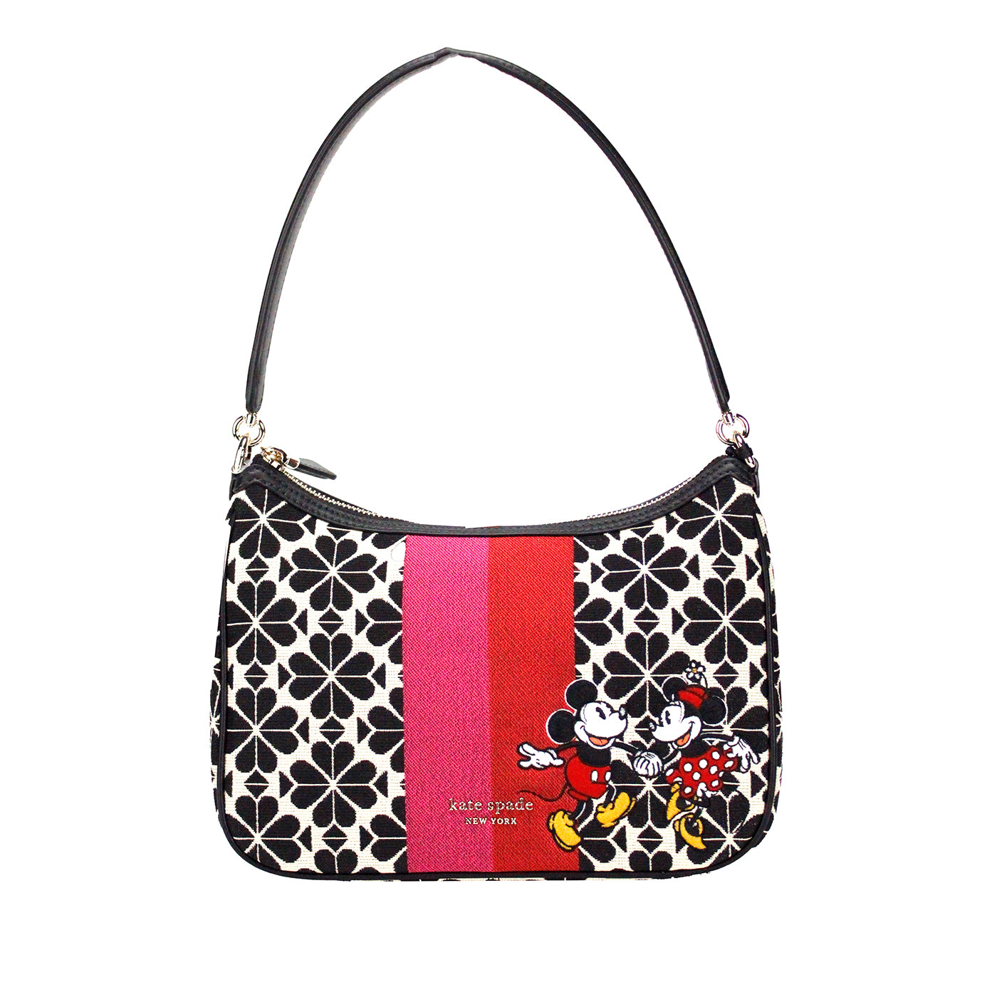 Kate Spade Disney 100 Sam Small Spade Flower Jacquard Canvas Shoulder Bag - Luxury from Kate Spade - Shop at YVES JAVANNI