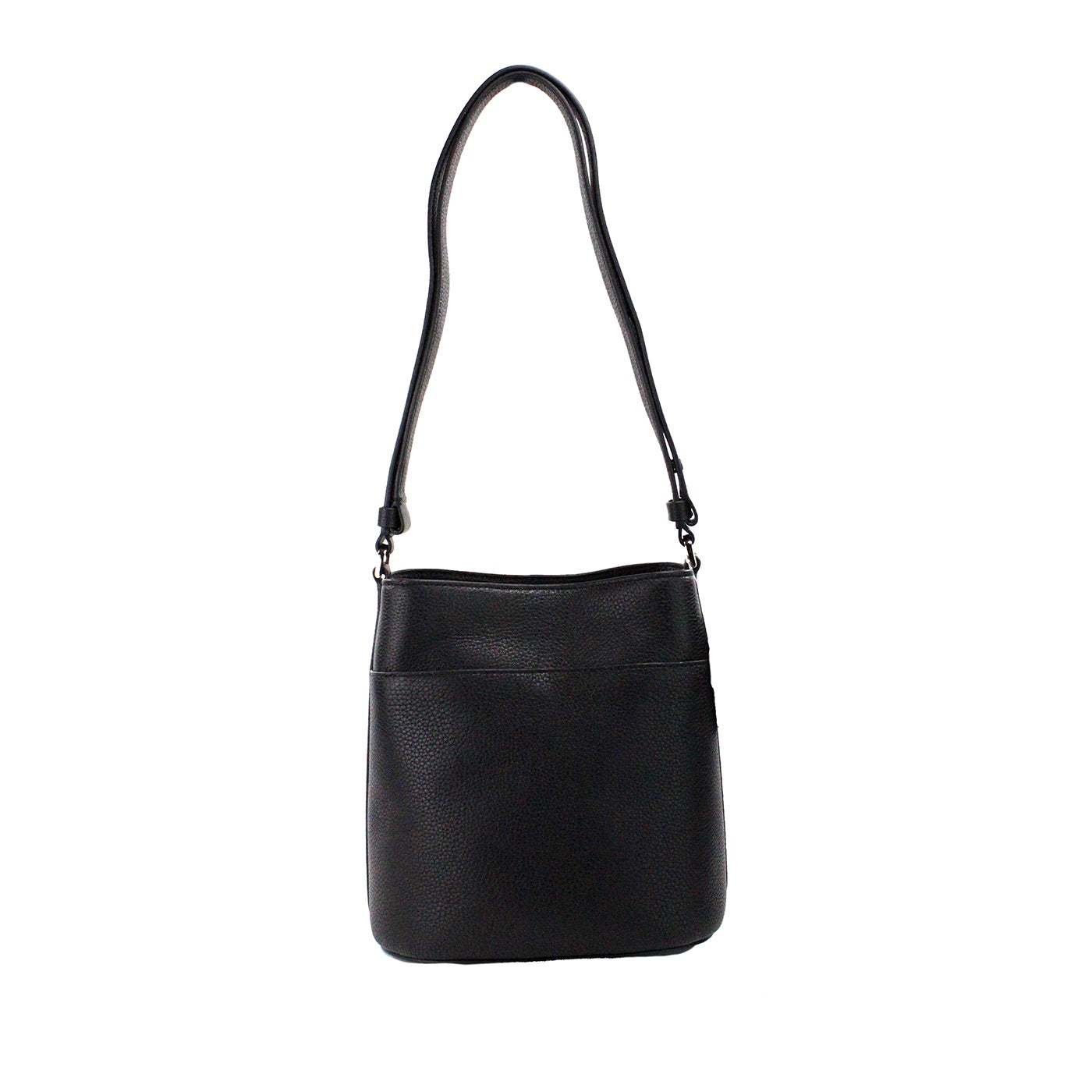 Kate Spade Leila Small Black Pebbled Leather Bucket Shoulder Crossbody Bag - Luksuslaukut ja asusteet Kate Spade - Tutustu YVES JAVANNI® 