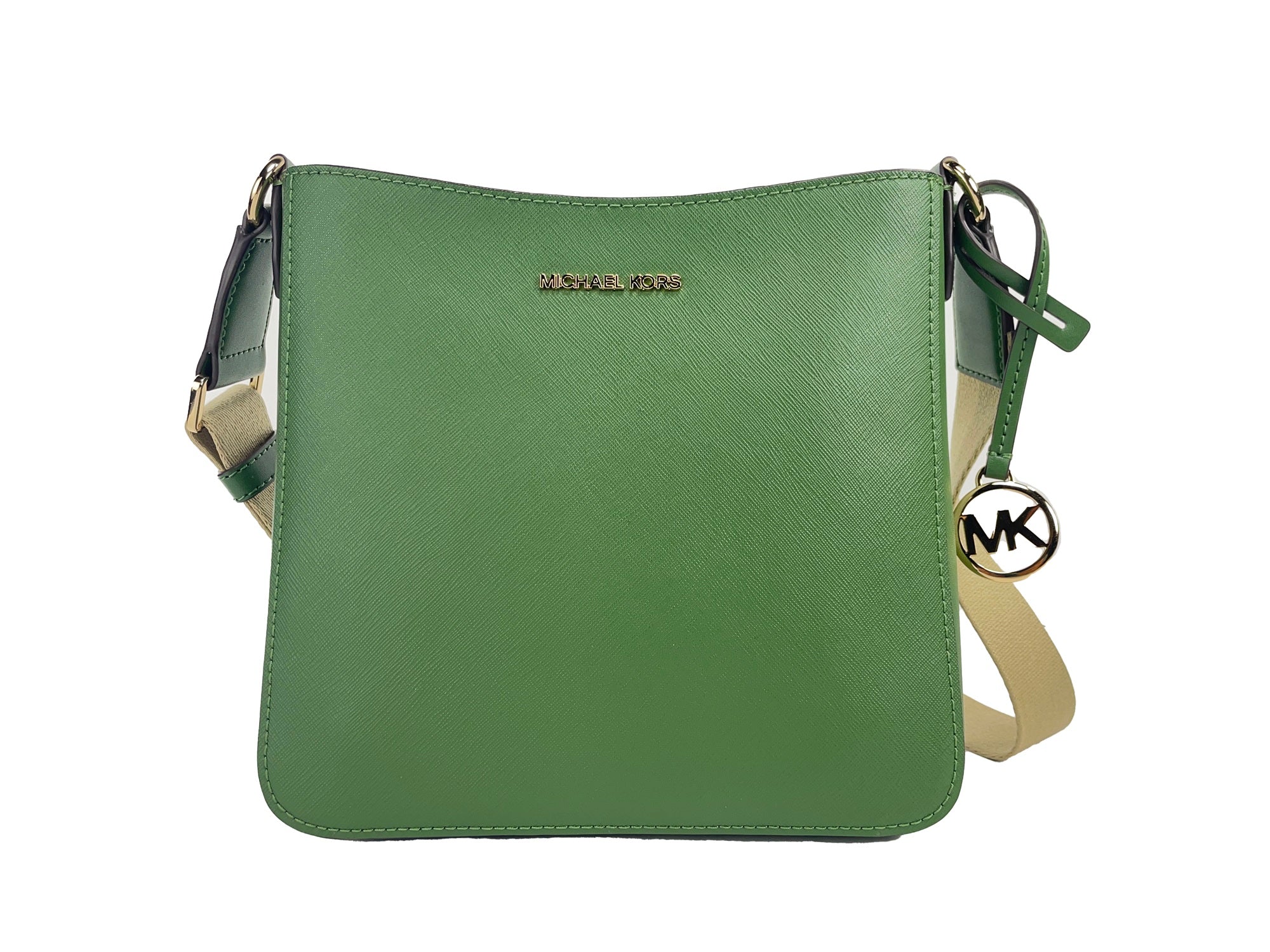 Michael Kors Jet Set Small Messenger Crossbody Bag Green - Luksusmuotia Michael Kors - Tutustu YVES JAVANNI® 