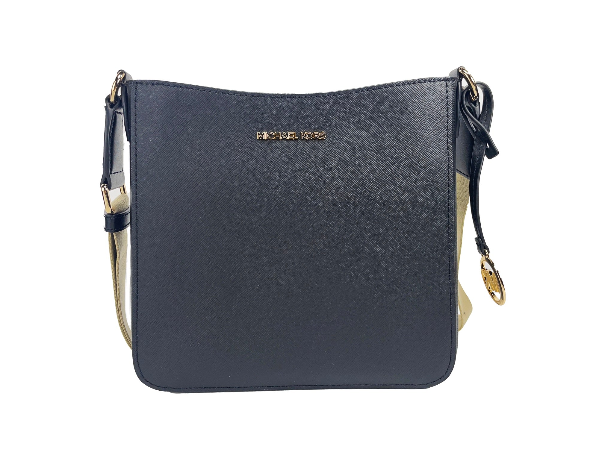 Michael Kors Jet Set Small Messenger Crossbody Bag Black - Luksusmuotia Michael Kors - Tutustu YVES JAVANNI® 