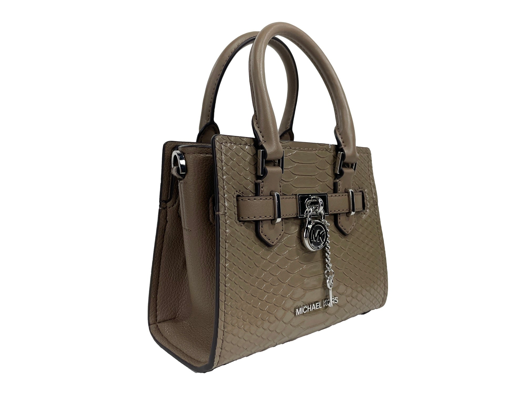 Michael Kors Hamilton XS Dusk Snake Satchel Crossbody Bag Purse - Luksusmuotia Michael Kors - Tutustu YVES JAVANNI® 