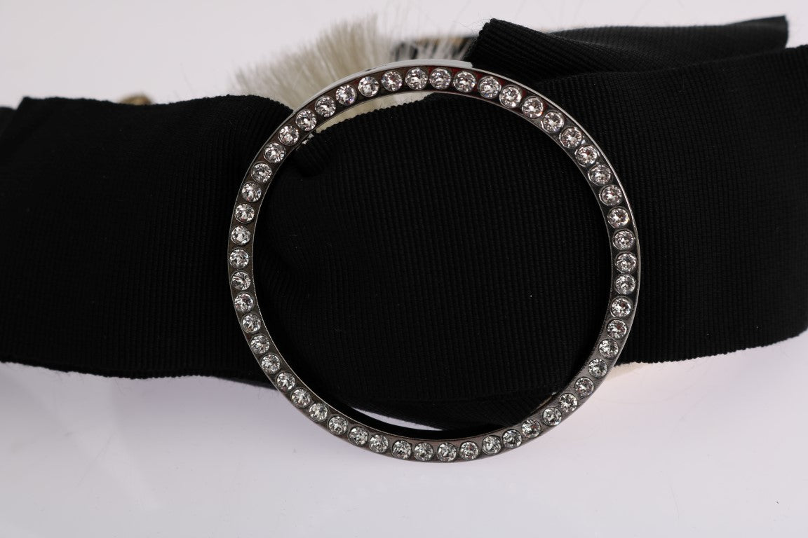 Dolce & Gabbana Elegant Crystal Diadem Headband - Luksuslaukut ja asusteet Dolce & Gabbana - Tutustu YVES JAVANNI® 