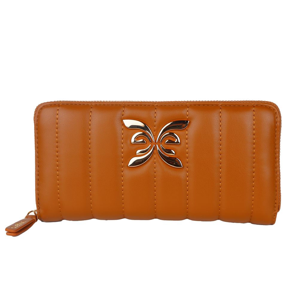 Ungaro Chic Quilted Faux Leather Wallet in Brown - Luksusmuotia Ungaro - Tutustu YVES JAVANNI® 