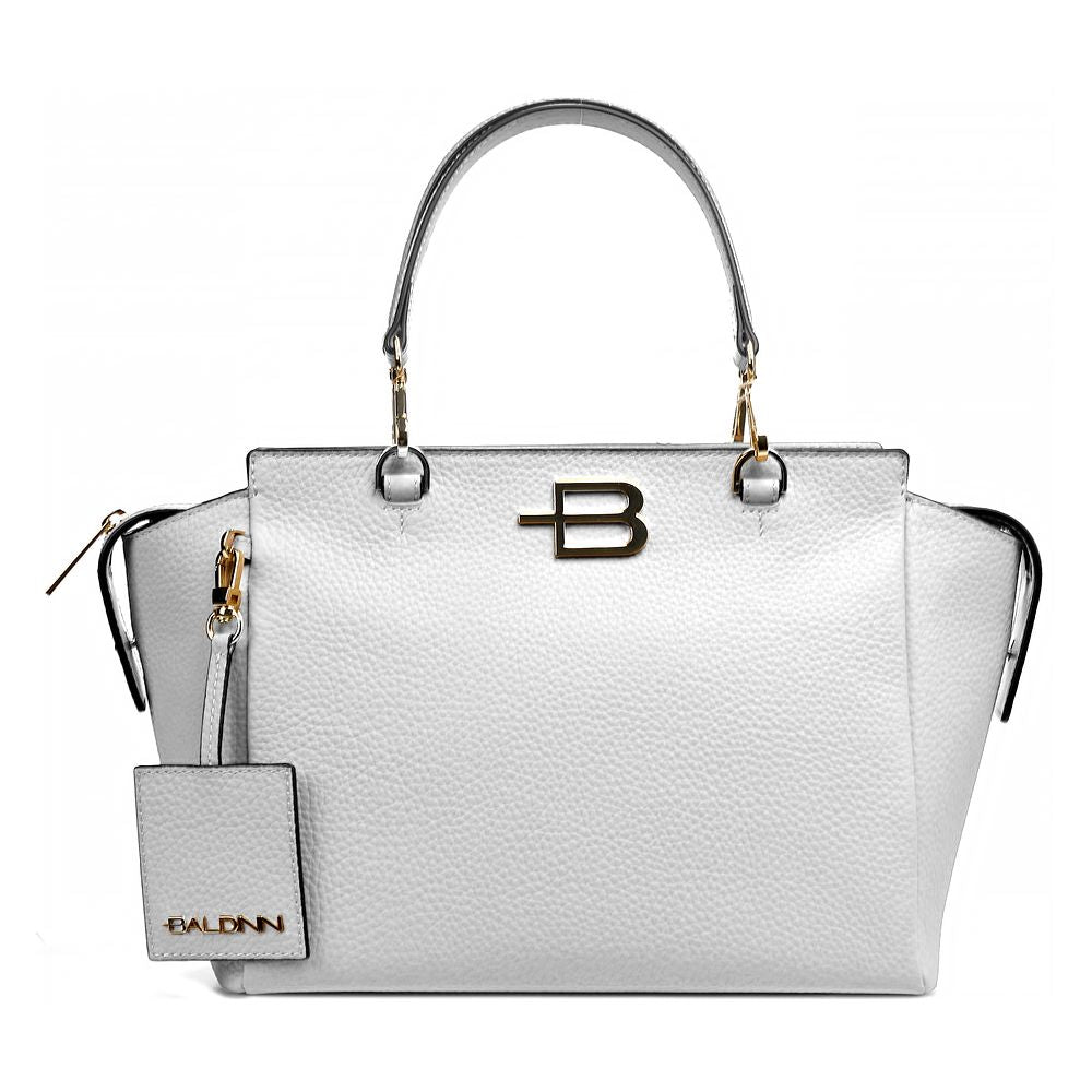 Baldinini Trend Elegant Textured Calfskin Handbag - Luksusmuotia Baldinini Trend - Tutustu YVES JAVANNI® 