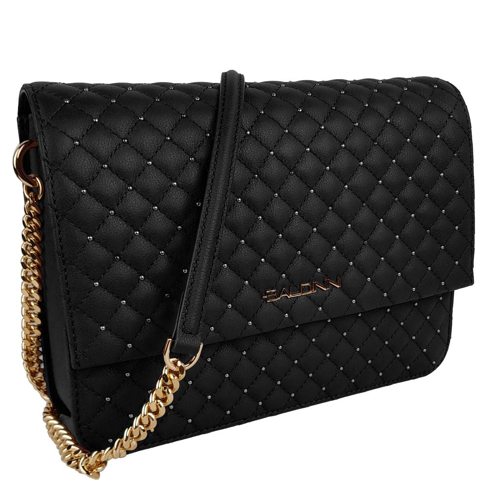 Baldinini Trend Elegant Quilted Calfskin Shoulder Bag - Luksusmuotia Baldinini Trend - Tutustu YVES JAVANNI® 