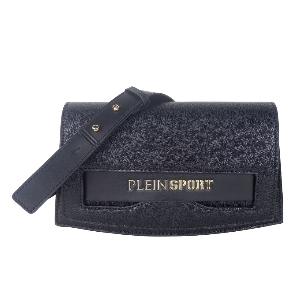 Plein Sport Black Polyethylene Women Crossbody Bag - Luksuslaukut ja asusteet Plein Sport - Tutustu YVES JAVANNI® 