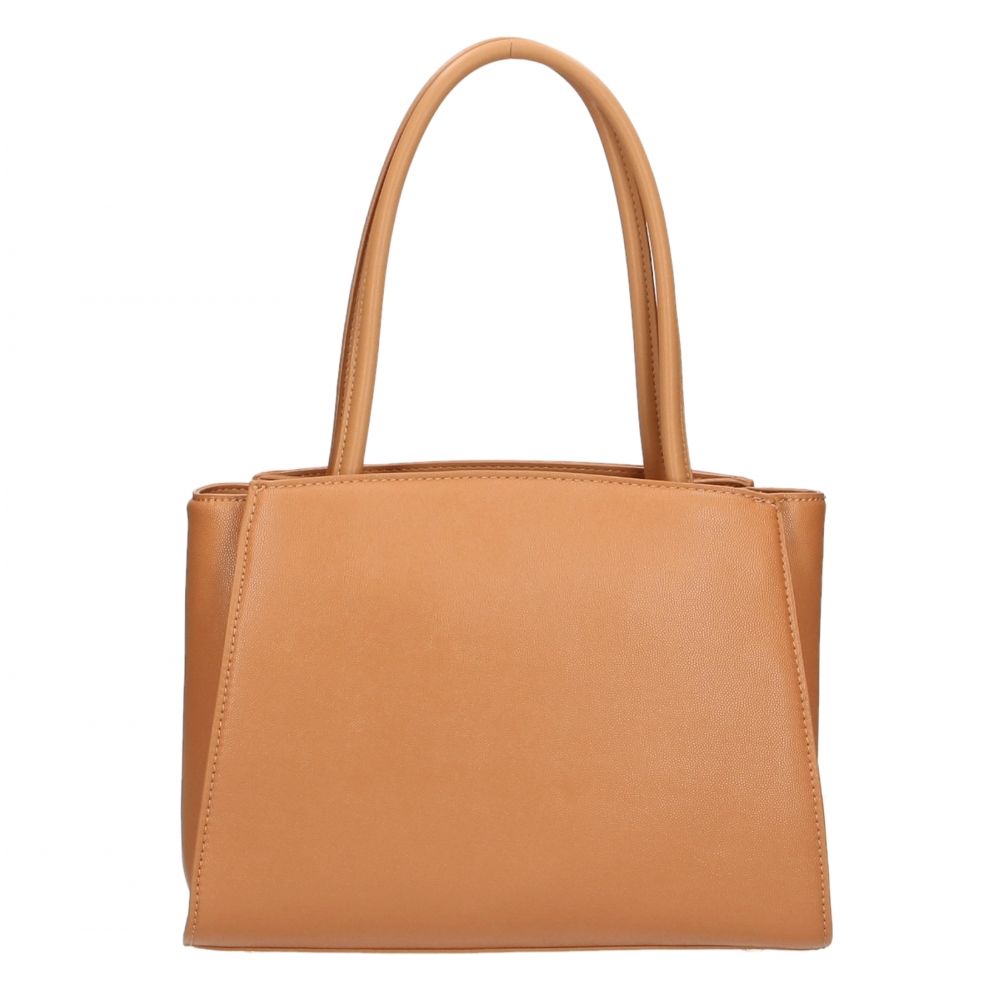 Plein Sport Chic Brown Eco-Leather Shopper with Silver Logo - Luksusmuotia Plein Sport - Tutustu YVES JAVANNI® 