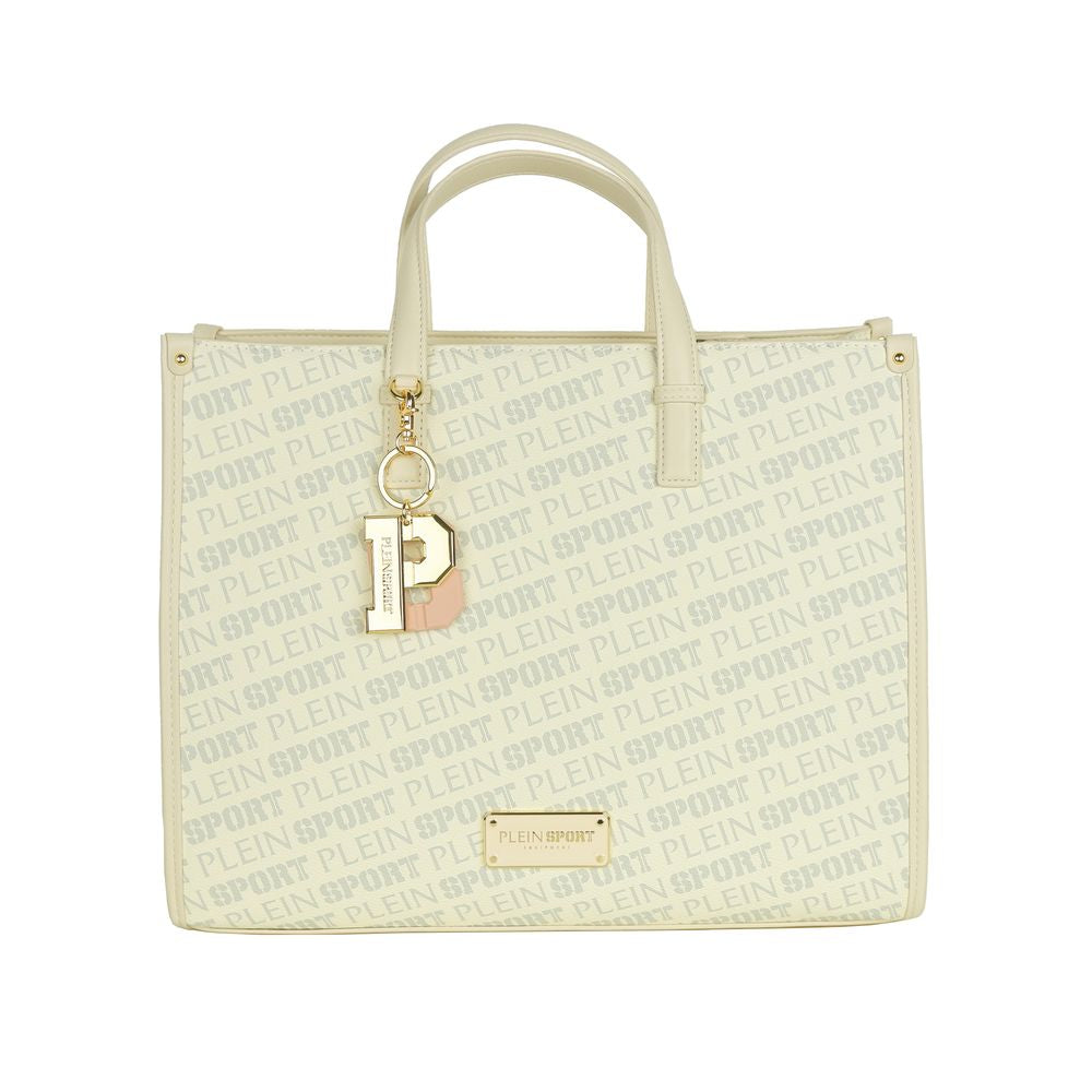 Plein Sport White Polyamide Women Shoulder Bag - Luksuslaukut ja asusteet Plein Sport - Tutustu YVES JAVANNI® 