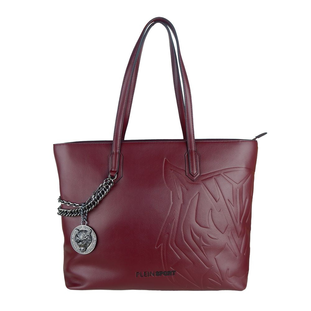 Plein Sport Red Polyethylene Women Shoulder Bag - Luksuslaukut ja asusteet Plein Sport - Tutustu YVES JAVANNI® 