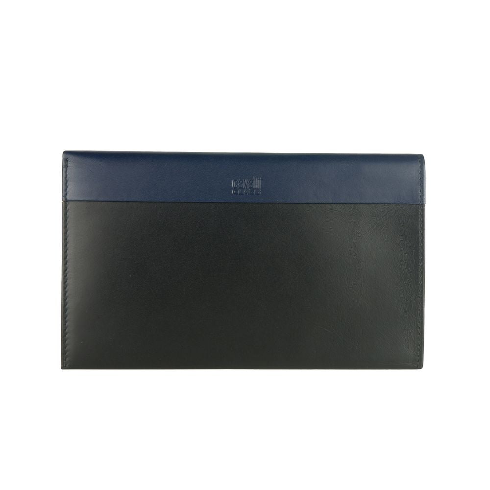 Cavalli Class Blue Calfskin Men Wallet - Luksuslaukut ja asusteet Cavalli Class - Tutustu YVES JAVANNI® 