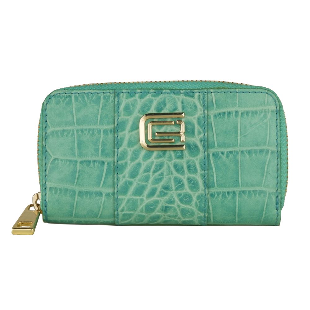 Cavalli Class Chic Turquoise Leather Keyholder - Luksusmuotia Cavalli Class - Tutustu YVES JAVANNI® 