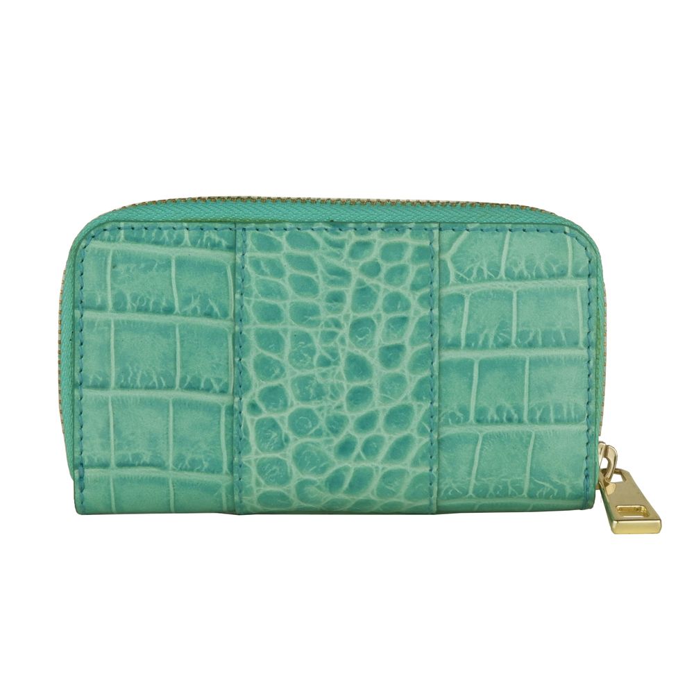 Cavalli Class Chic Turquoise Leather Keyholder - Luksusmuotia Cavalli Class - Tutustu YVES JAVANNI® 