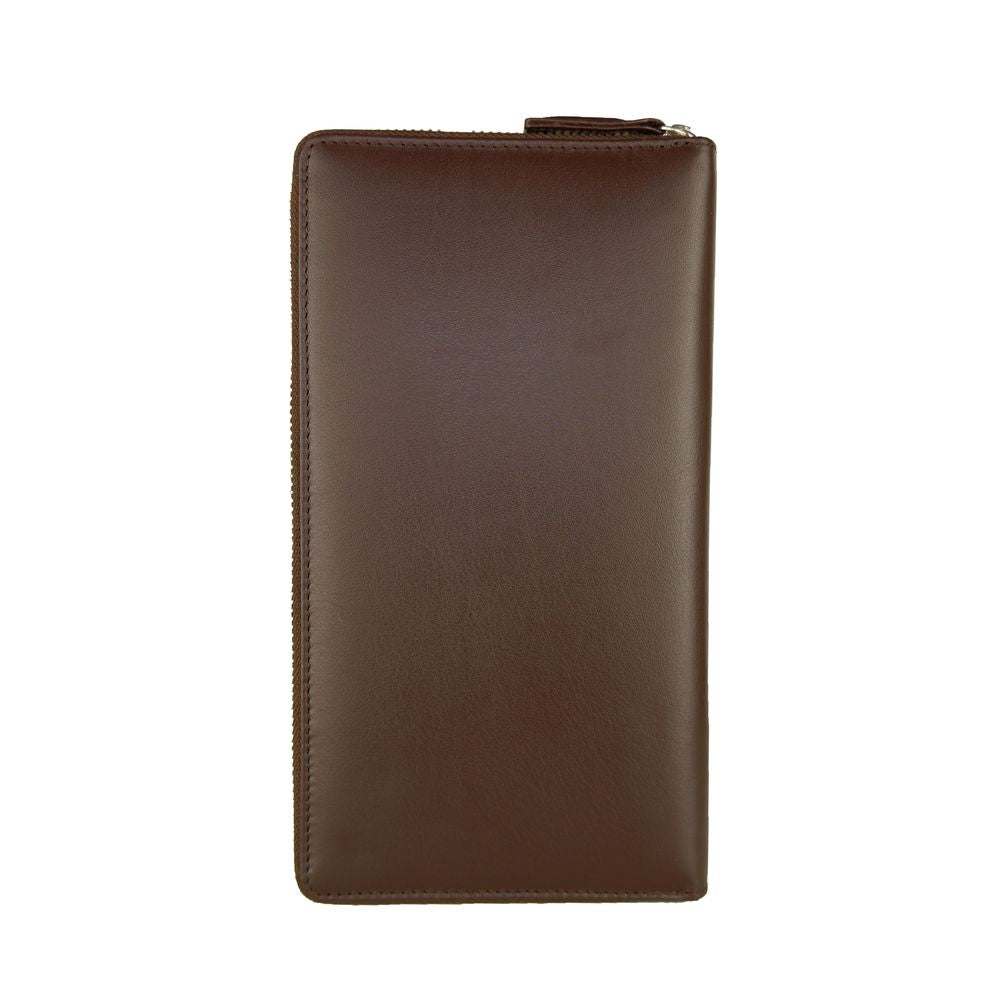 Cavalli Class Sophisticated Brown Leather Wallet - Luksusmuotia Cavalli Class - Tutustu YVES JAVANNI® 