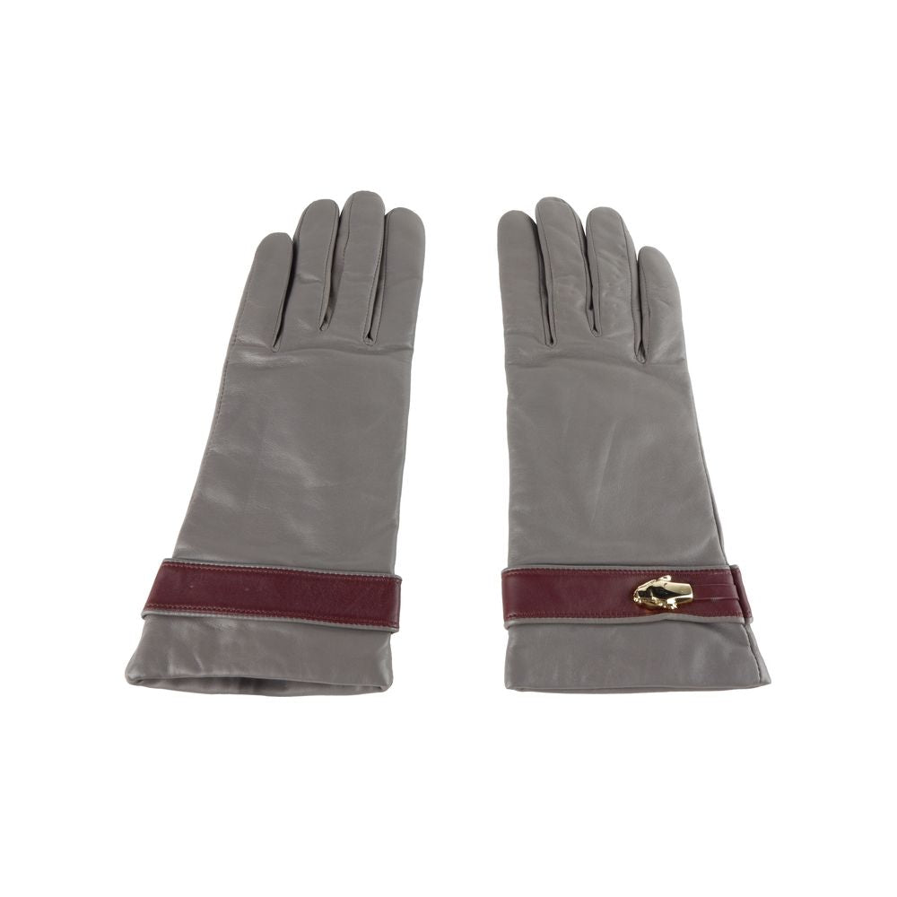 Cavalli Class Elegant Lambskin Leather Gloves - Luksusmuotia Cavalli Class - Tutustu YVES JAVANNI® 