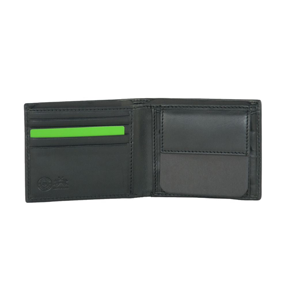 La Martina Black Calfskin Men Wallet - Luksuslaukut ja asusteet La Martina - Tutustu YVES JAVANNI® 