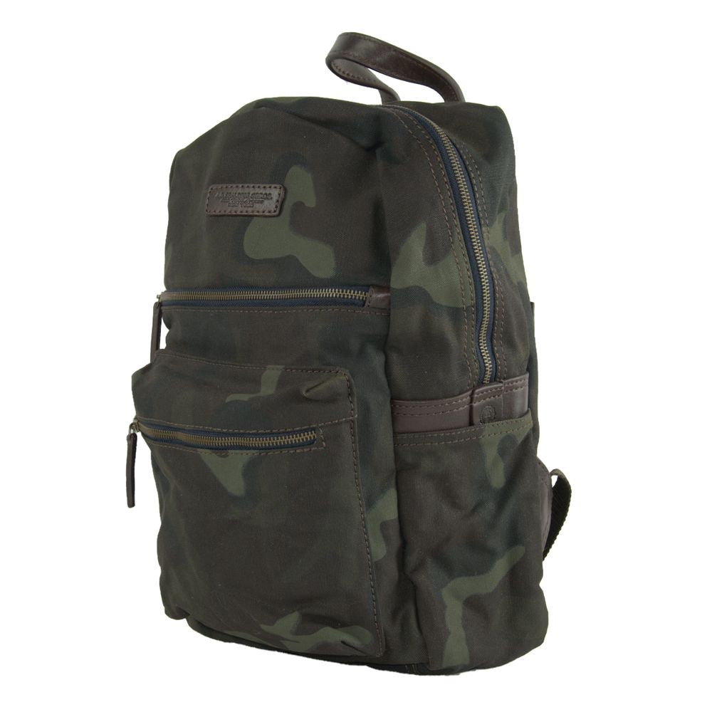 A.G. Spalding & Bros Chic Camouflage Round Backpack - Luksusmuotia A.G. Spalding & Bros - Tutustu YVES JAVANNI® 