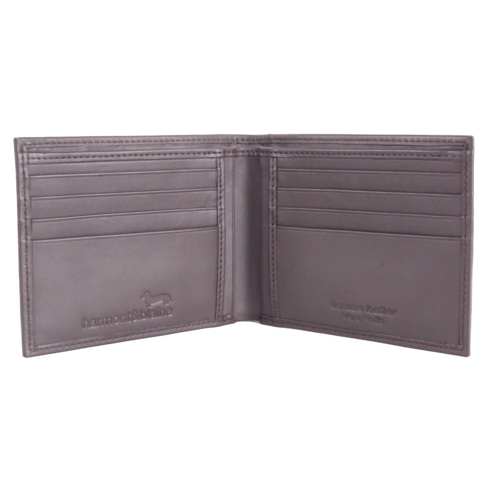 Harmont & Blaine Elegant Calfskin Leather Wallet - Luksusmuotia Harmont & Blaine - Tutustu YVES JAVANNI® 