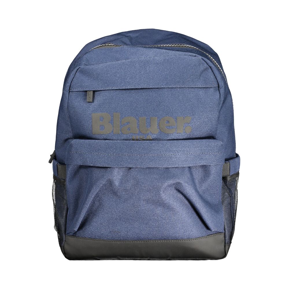 Blauer Blue Polyester Backpack - Luksusmuotia Blauer - Tutustu YVES JAVANNI® 