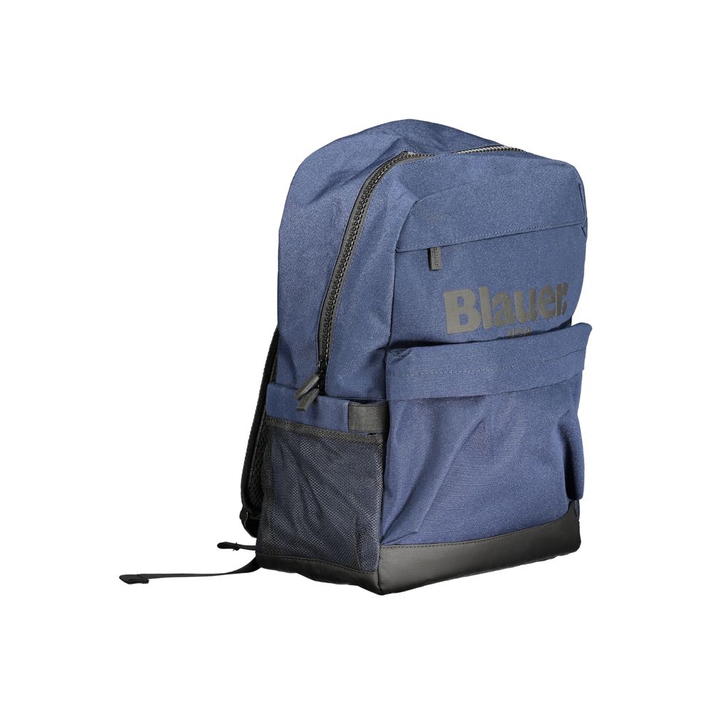 Blauer Blue Polyester Backpack - Luksusmuotia Blauer - Tutustu YVES JAVANNI® 