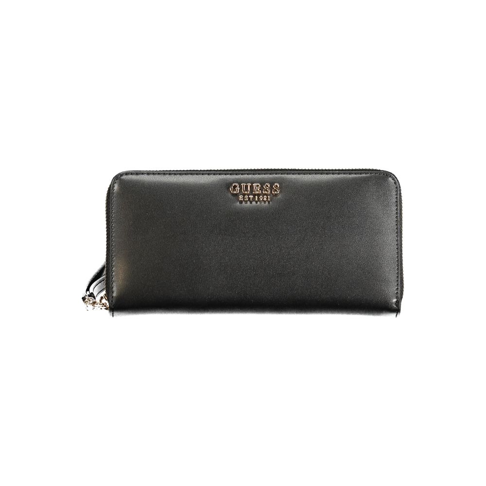 Guess Black Polyethylene Wallet - Luksusmuotia Guess Jeans - Tutustu YVES JAVANNI® 