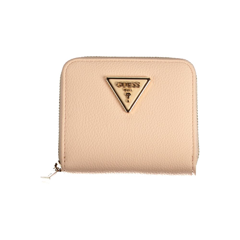 Guess Pink Polyethylene Wallet - Luksusmuotia Guess Jeans - Tutustu YVES JAVANNI® 