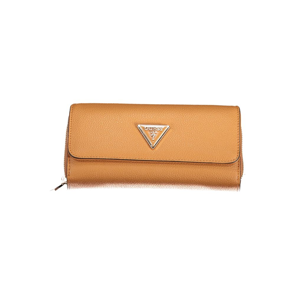 Guess Jeans Beige Polyethylene Wallet - Luksusmuotia Guess Jeans - Tutustu YVES JAVANNI® 