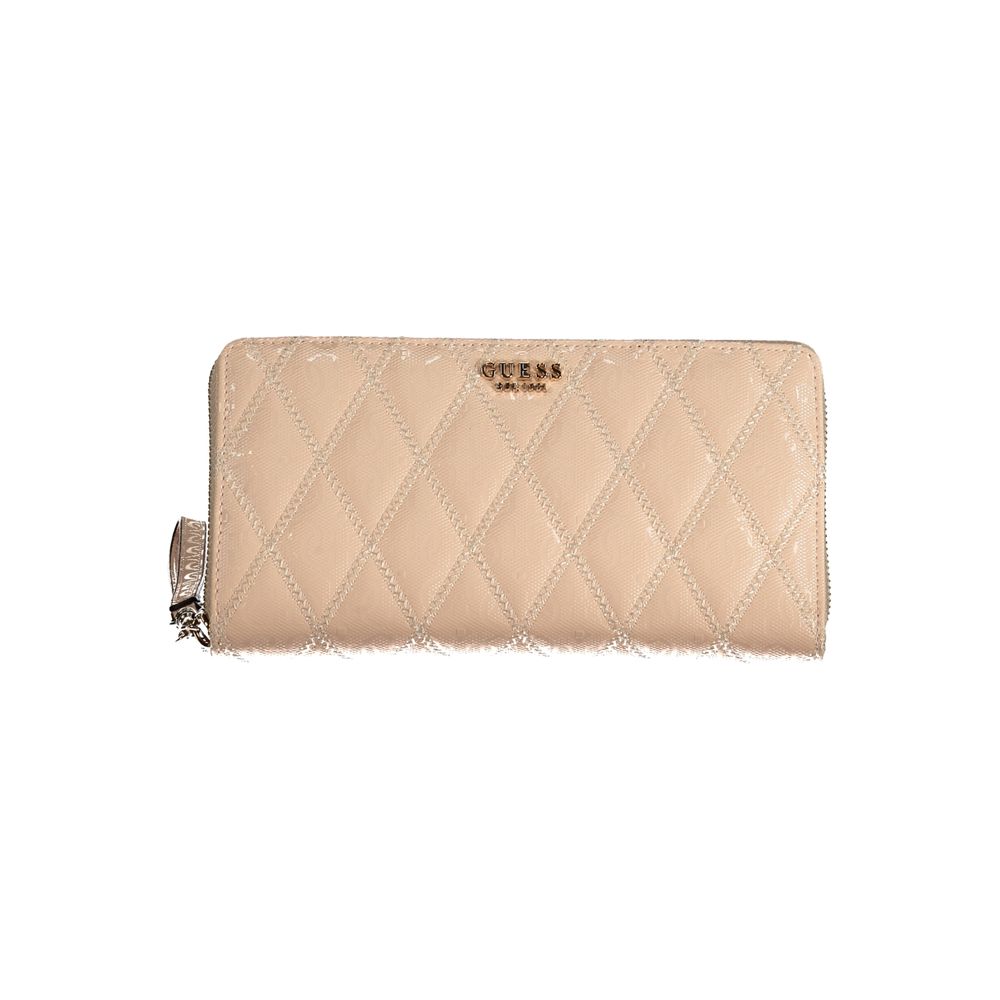 Guess Pink Polyethylene Wallet - Luksusmuotia Guess Jeans - Tutustu YVES JAVANNI® 