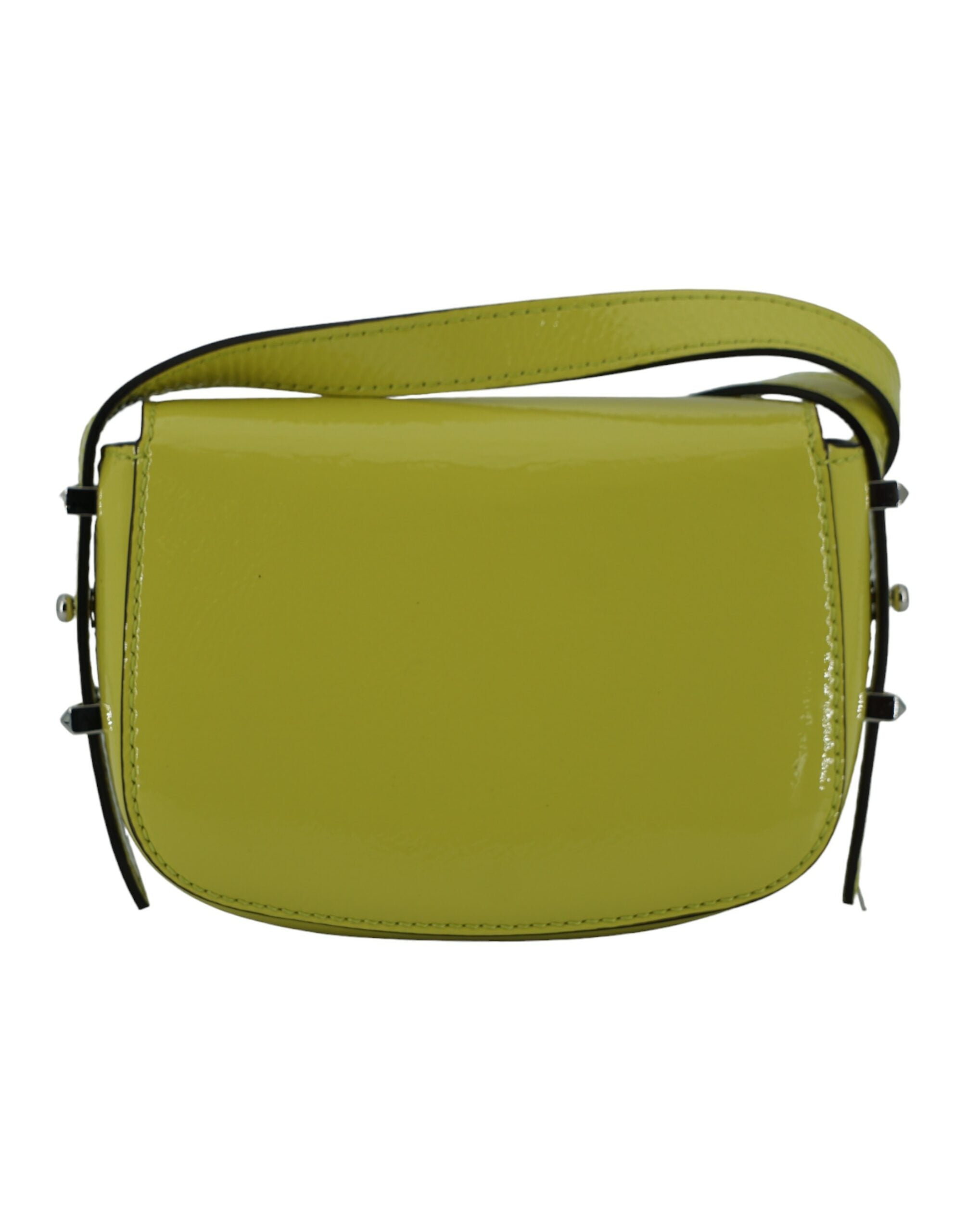 Jimmy Choo Lime Yellow Leather Small Shoulder Bag - Luksusmuotia Jimmy Choo - Tutustu YVES JAVANNI® 