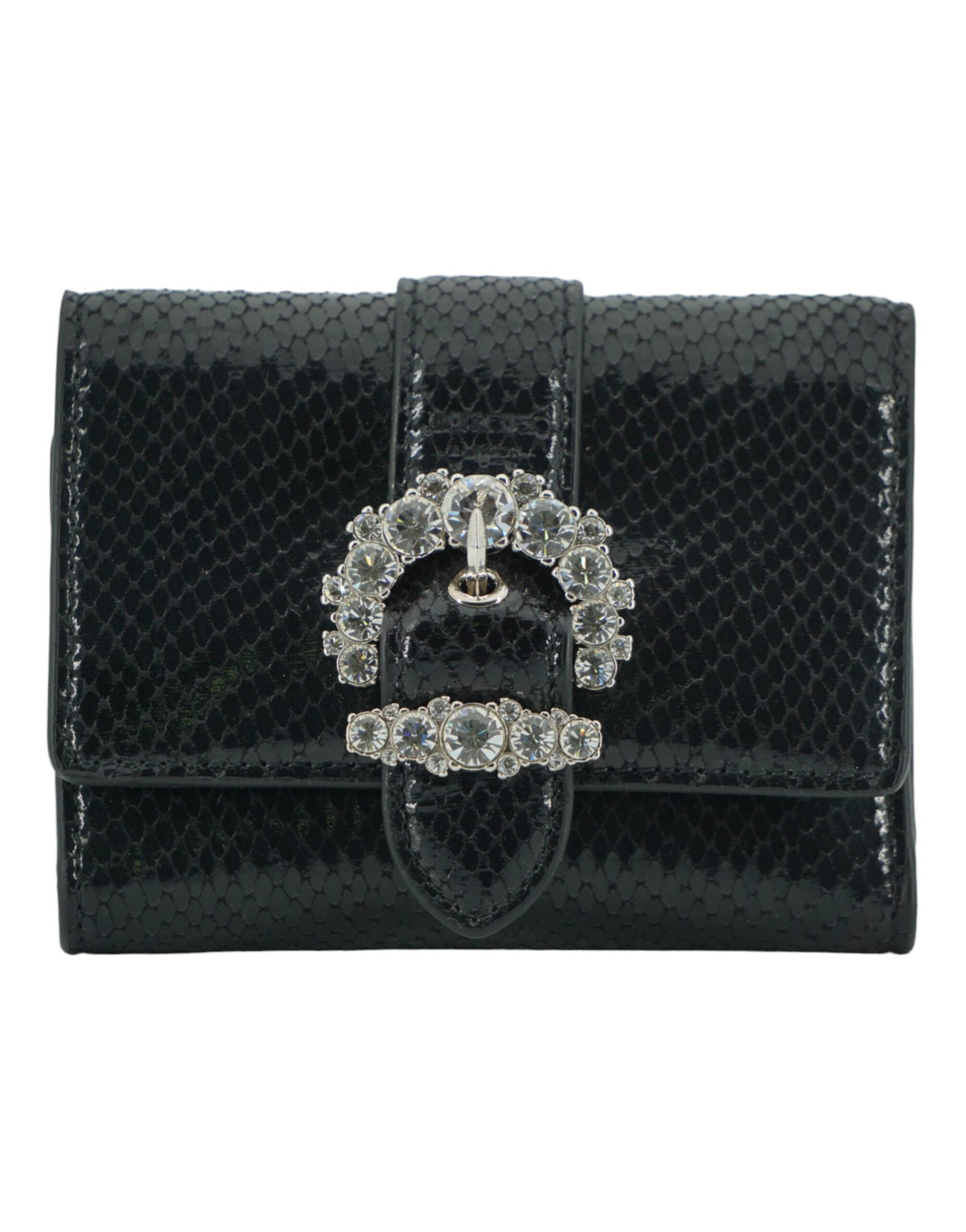 Jimmy Choo Black Leather Cheri Wallet - Luksuslaukut ja asusteet Jimmy Choo - Tutustu YVES JAVANNI® 