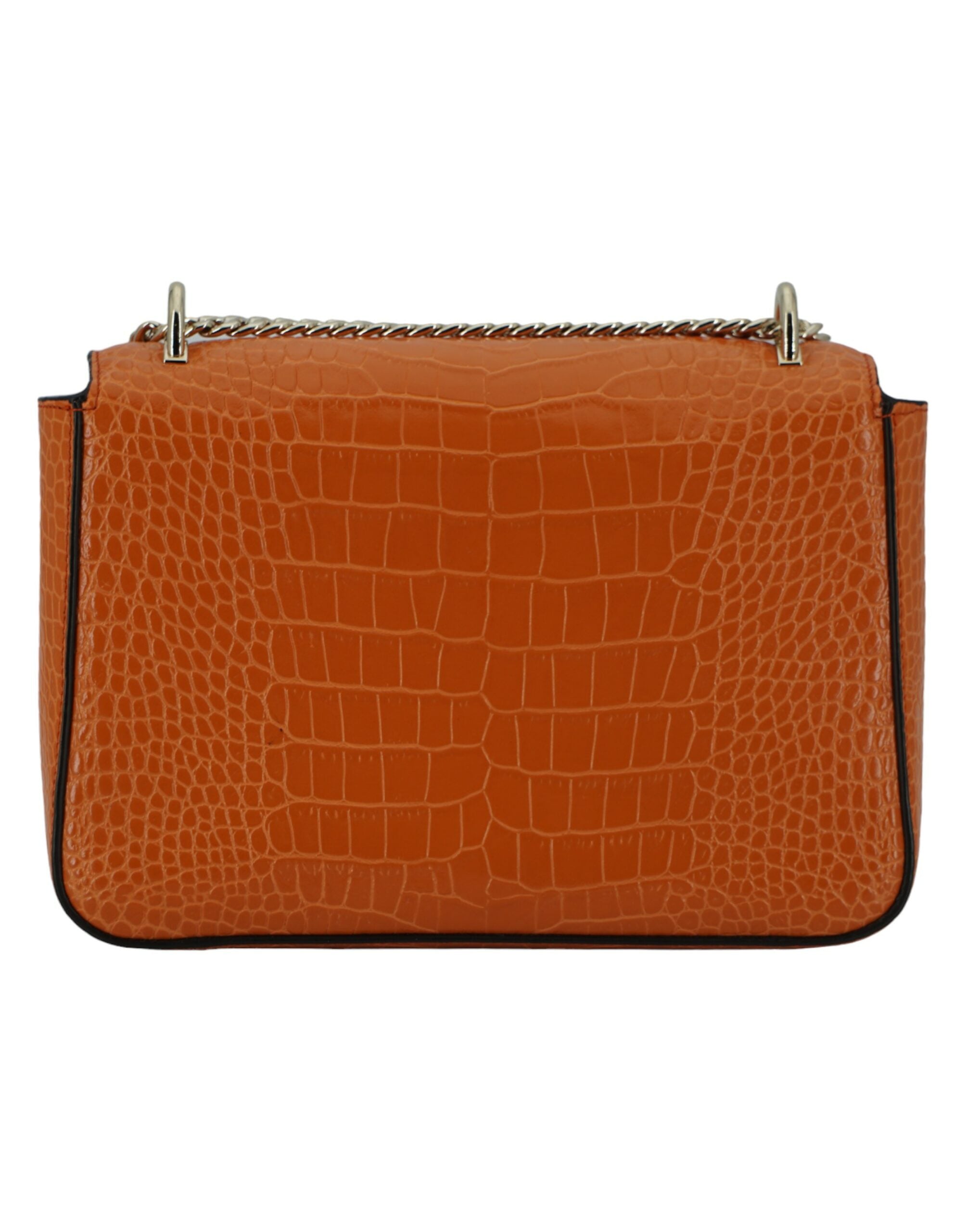 Jimmy Choo Amber Orange Leather Shoulder Bag - Luksusmuotia Jimmy Choo - Tutustu YVES JAVANNI® 