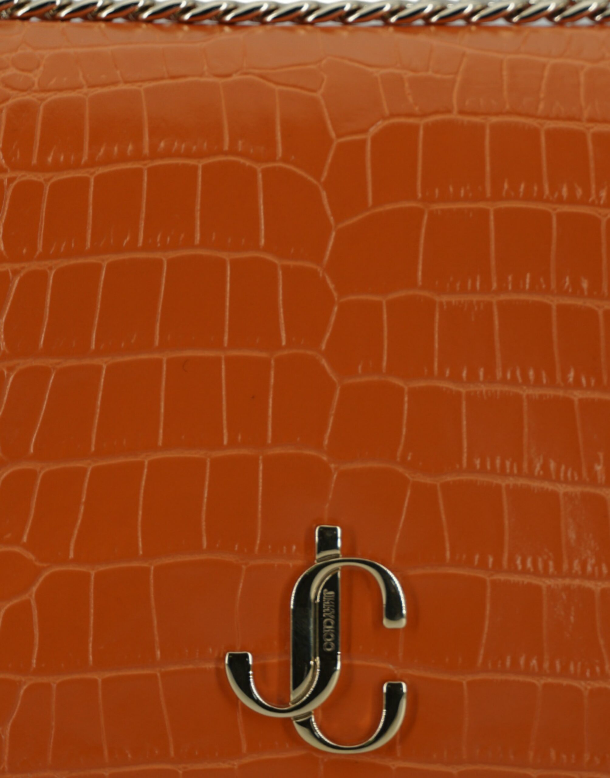 Jimmy Choo Amber Orange Leather Shoulder Bag - Luksusmuotia Jimmy Choo - Tutustu YVES JAVANNI® 