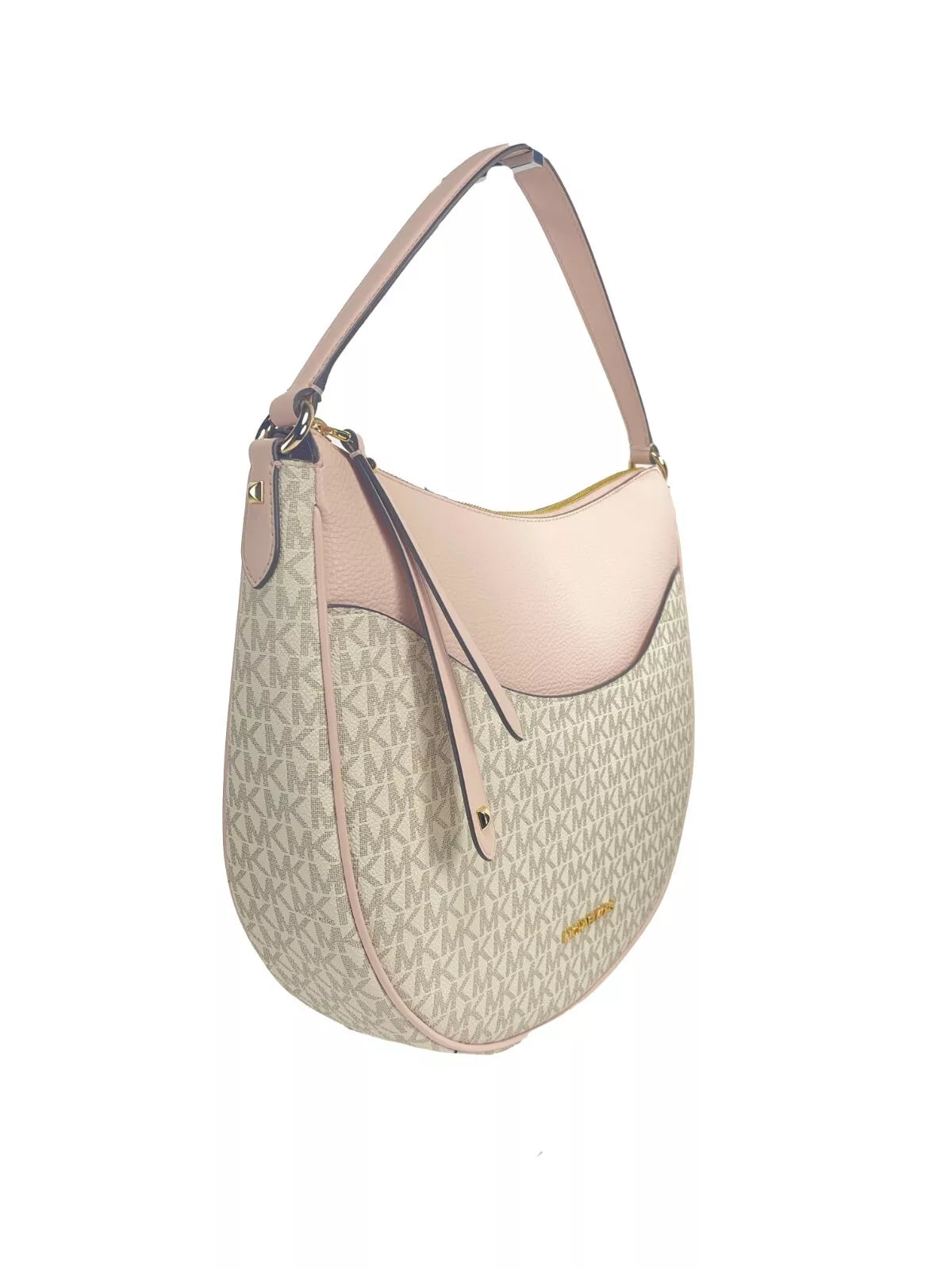 Michael Kors Large Dover Half Moon Crossbody Bag Purse Powder Blush Multi - Luksusmuotia Michael Kors - Tutustu YVES JAVANNI® 