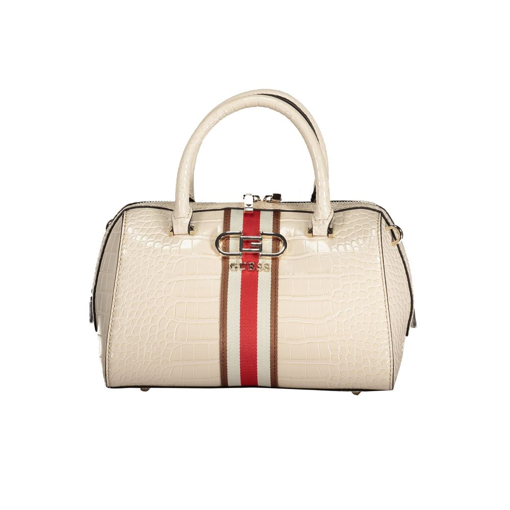 Guess Beige Polyethylene Handbag - Luksusmuotia Guess Jeans - Tutustu YVES JAVANNI® 