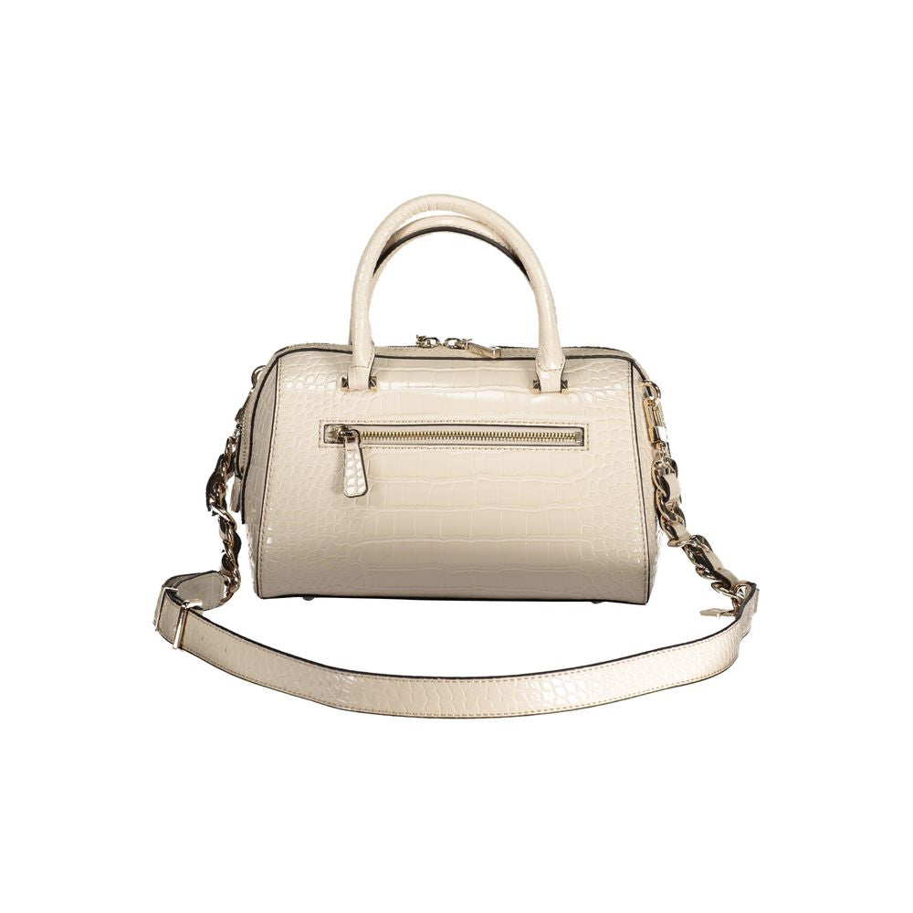 Guess Beige Polyethylene Handbag - Luksusmuotia Guess Jeans - Tutustu YVES JAVANNI® 