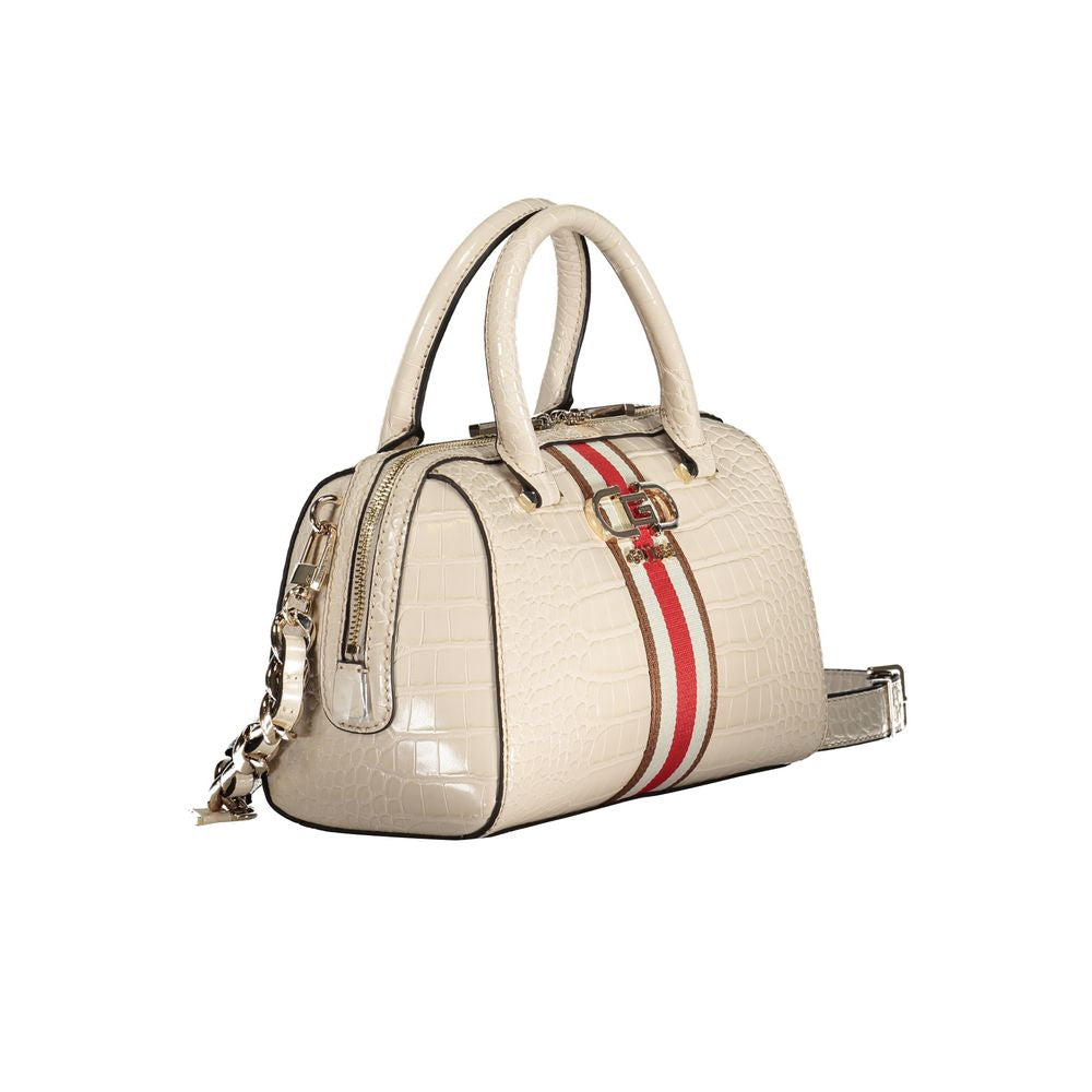 Guess Beige Polyethylene Handbag - Luksusmuotia Guess Jeans - Tutustu YVES JAVANNI® 