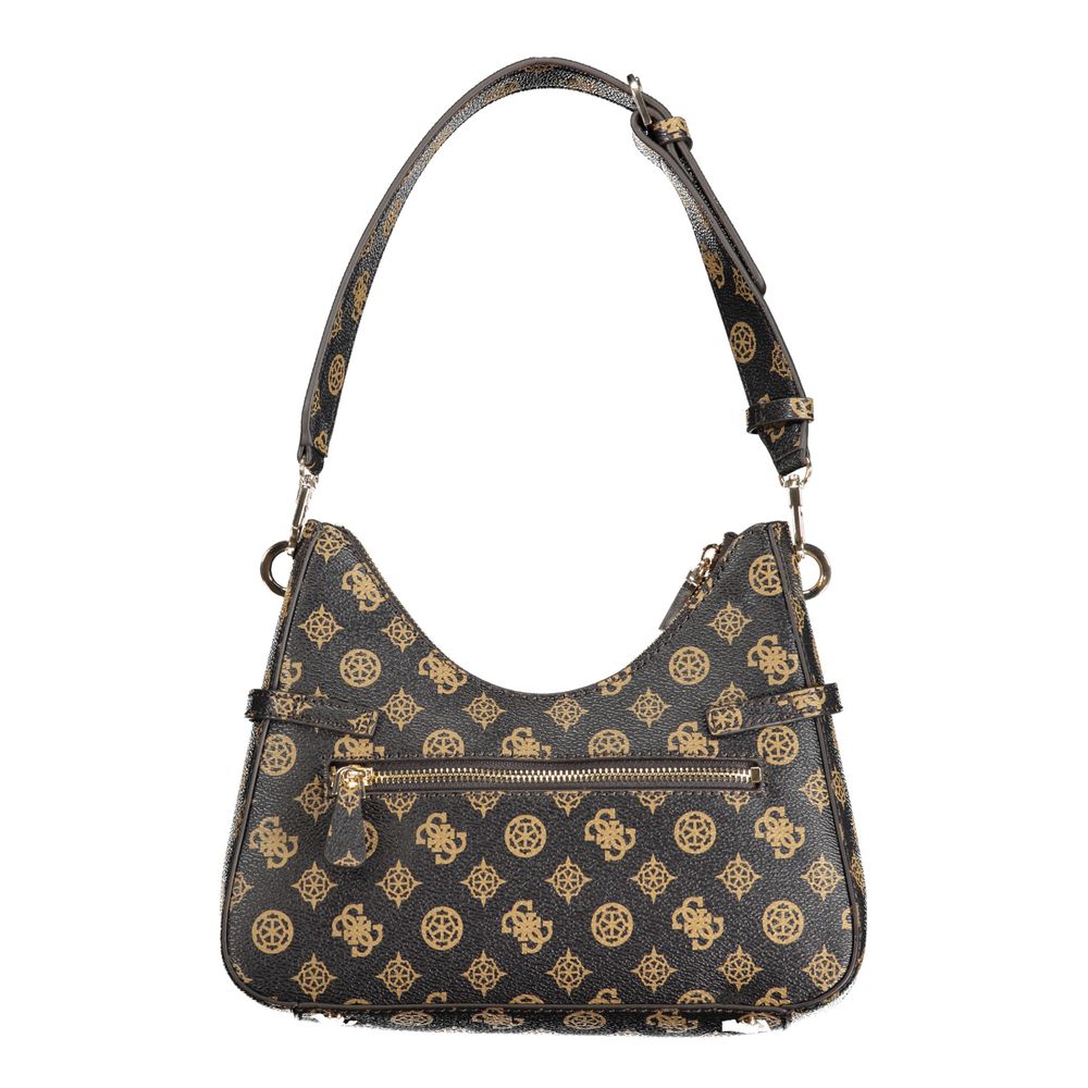 Guess Brown Polyethylene Handbag - Luksusmuotia Guess Jeans - Tutustu YVES JAVANNI® 