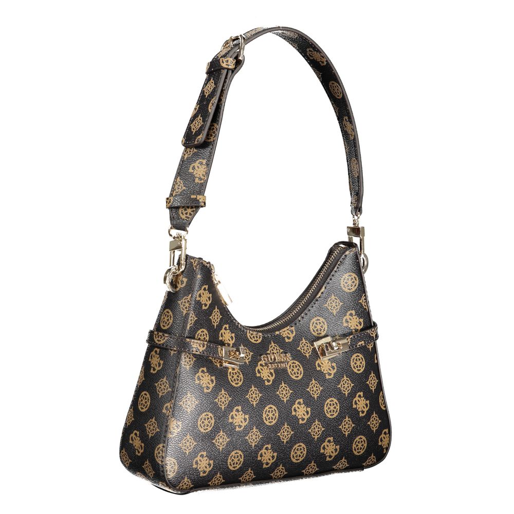 Guess Brown Polyethylene Handbag - Luksusmuotia Guess Jeans - Tutustu YVES JAVANNI® 