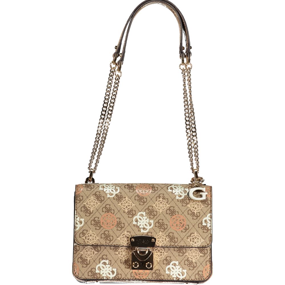 Guess Beige Polyethylene Handbag - Luksusmuotia Guess Jeans - Tutustu YVES JAVANNI® 