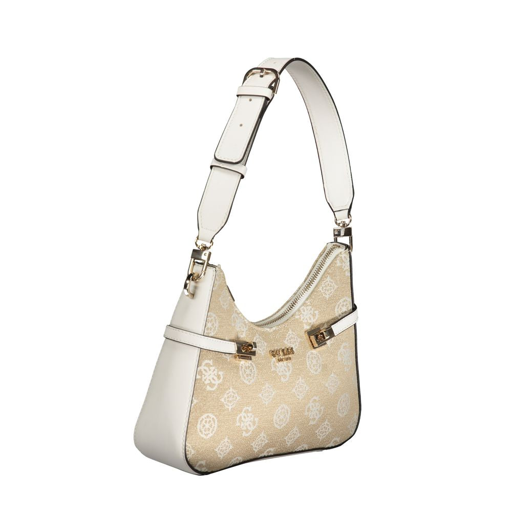 Guess White Polyethylene Handbag - Luksusmuotia Guess Jeans - Tutustu YVES JAVANNI® 