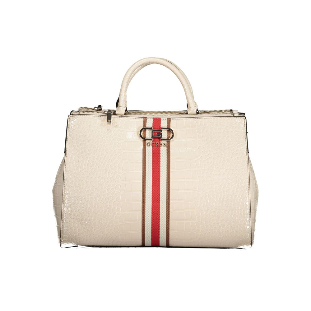 Guess Beige Polyethylene Handbag - Luksusmuotia Guess Jeans - Tutustu YVES JAVANNI® 