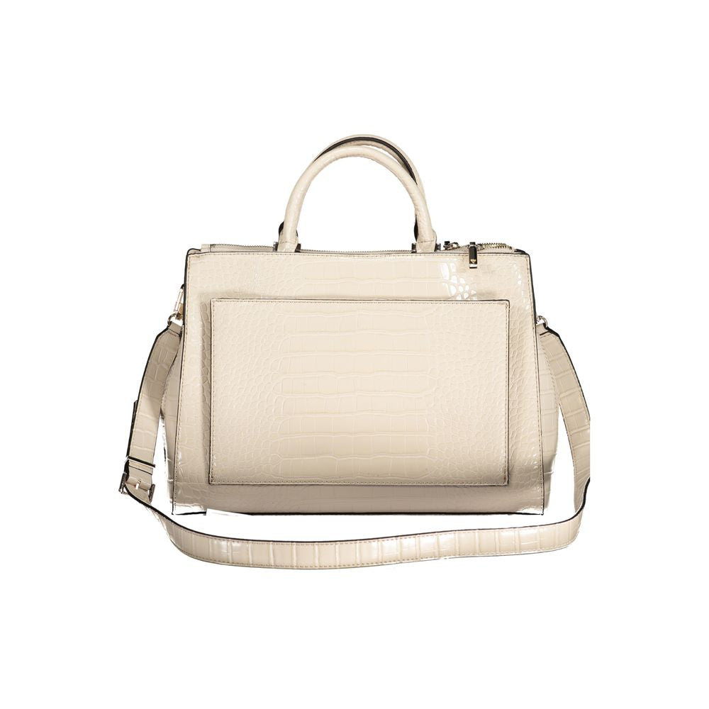 Guess Beige Polyethylene Handbag - Luksusmuotia Guess Jeans - Tutustu YVES JAVANNI® 