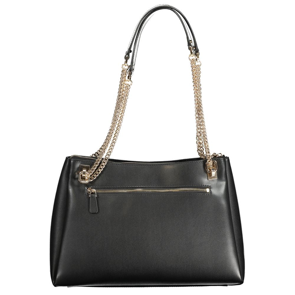 Guess Black Polyethylene Handbag - Luksusmuotia Guess Jeans - Tutustu YVES JAVANNI® 