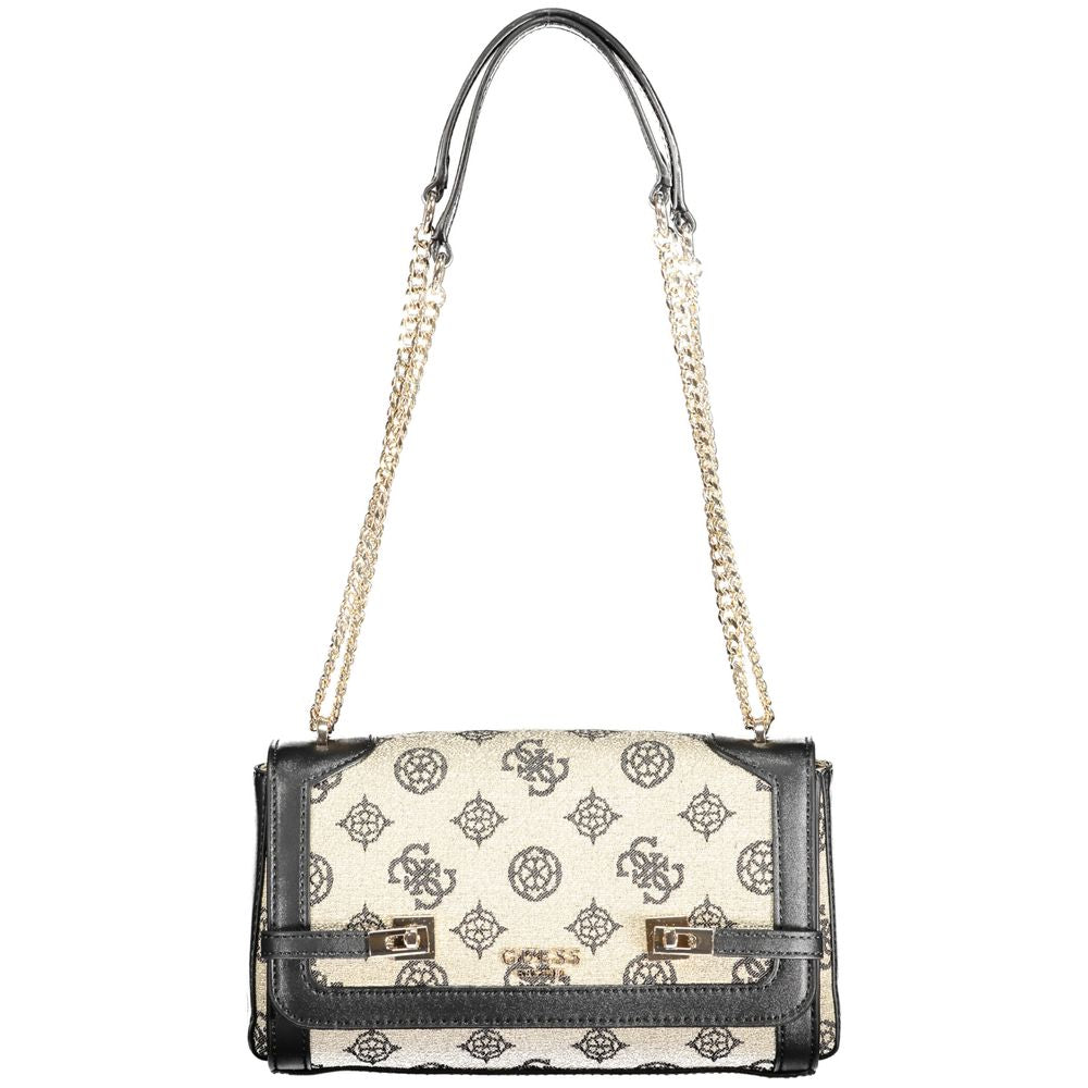 Guess Black Cotton Handbag - Luksusmuotia Guess Jeans - Tutustu YVES JAVANNI® 