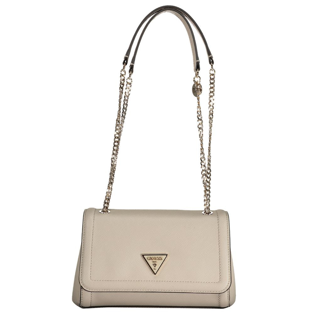 Guess Gray Polyethylene Handbag - Luksusmuotia Guess Jeans - Tutustu YVES JAVANNI® 