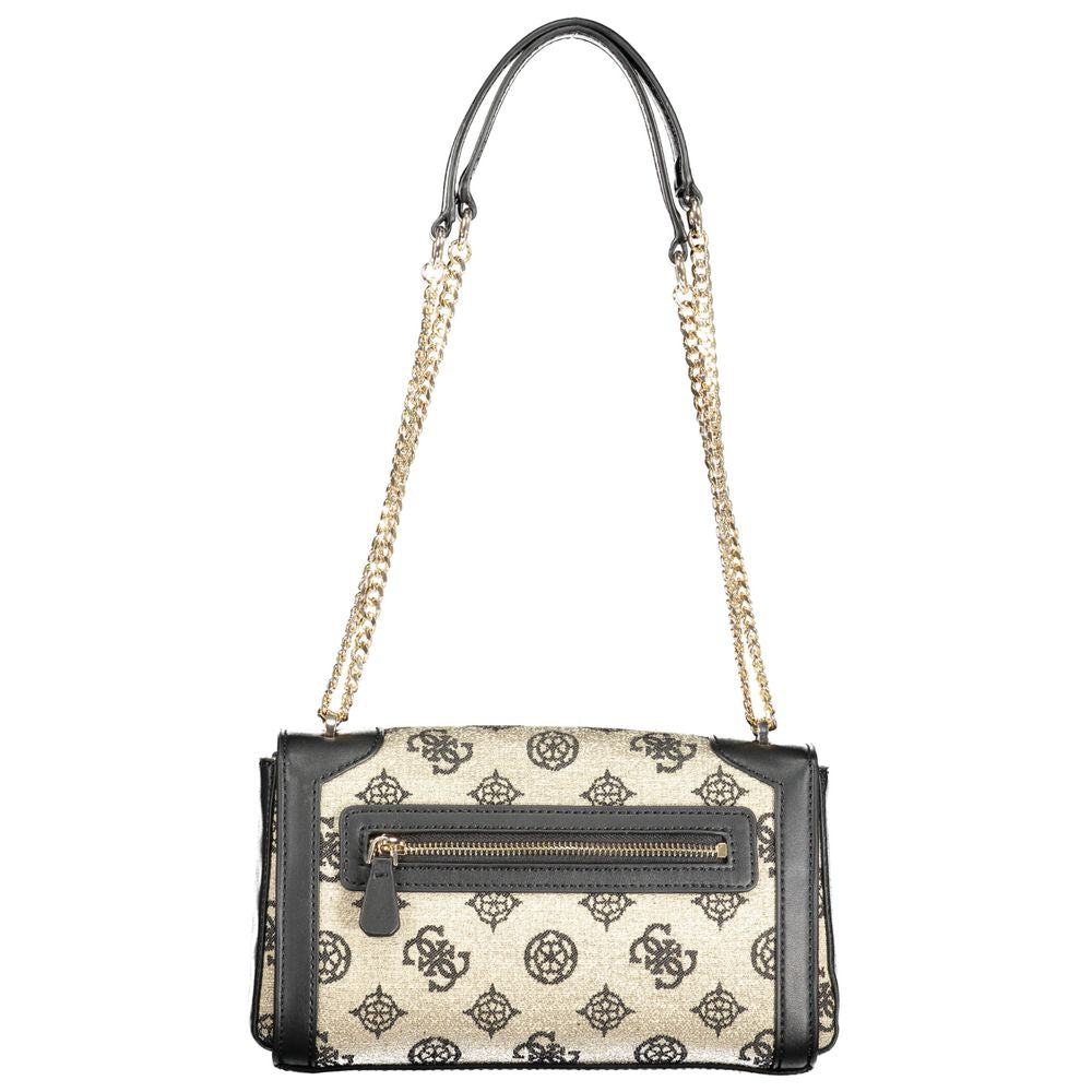 Guess Black Cotton Handbag - Luksusmuotia Guess Jeans - Tutustu YVES JAVANNI® 