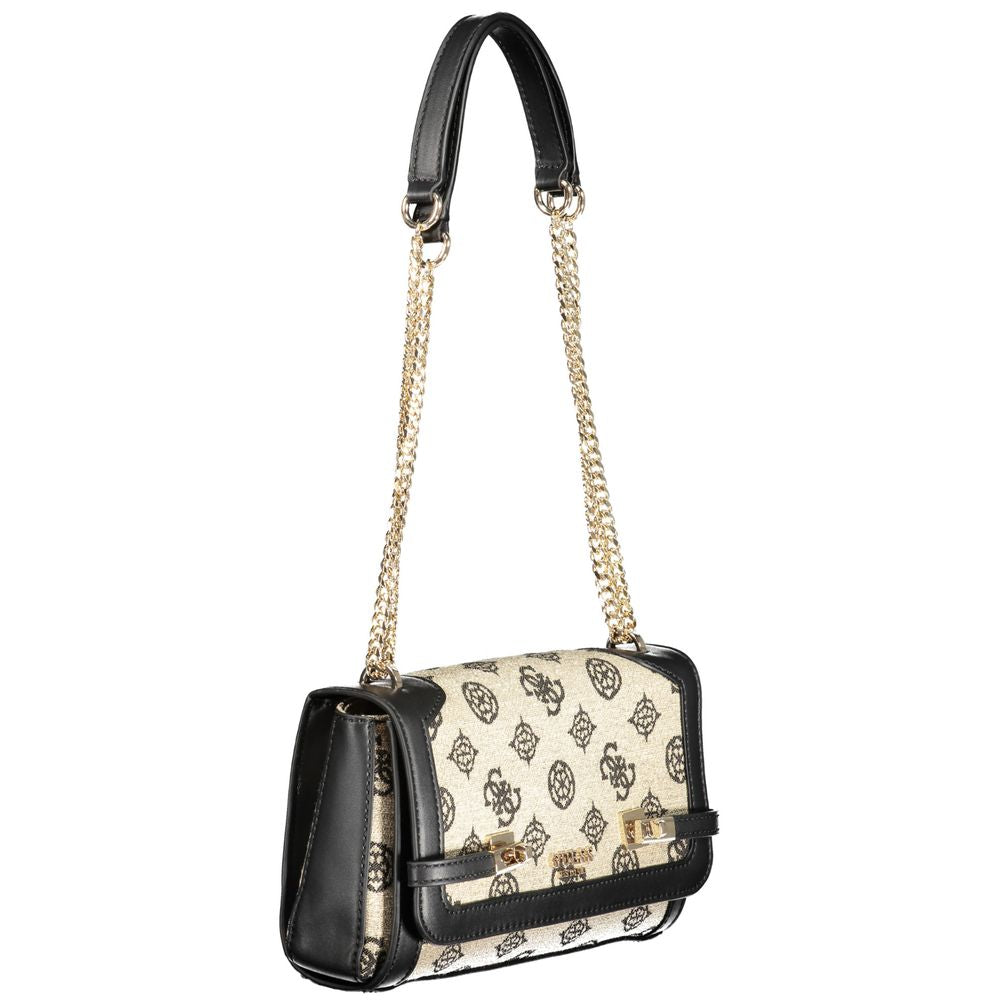 Guess Black Cotton Handbag - Luksusmuotia Guess Jeans - Tutustu YVES JAVANNI® 