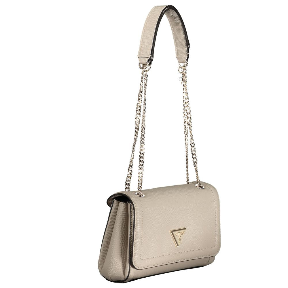 Guess Gray Polyethylene Handbag - Luksusmuotia Guess Jeans - Tutustu YVES JAVANNI® 