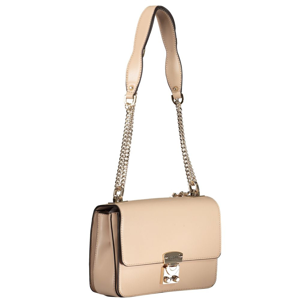 Guess Beige Polyethylene Handbag - Luksusmuotia Guess Jeans - Tutustu YVES JAVANNI® 