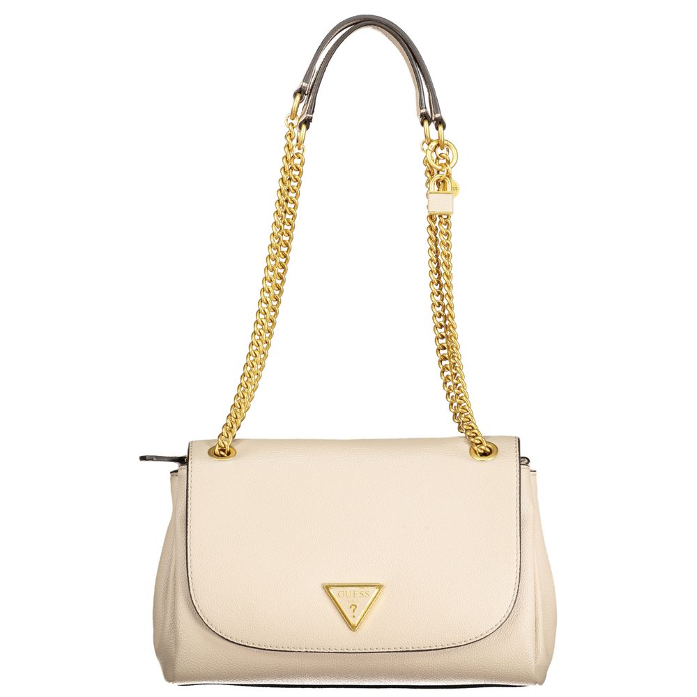 Guess Beige Polyethylene Handbag - Luksusmuotia Guess Jeans - Tutustu YVES JAVANNI® 