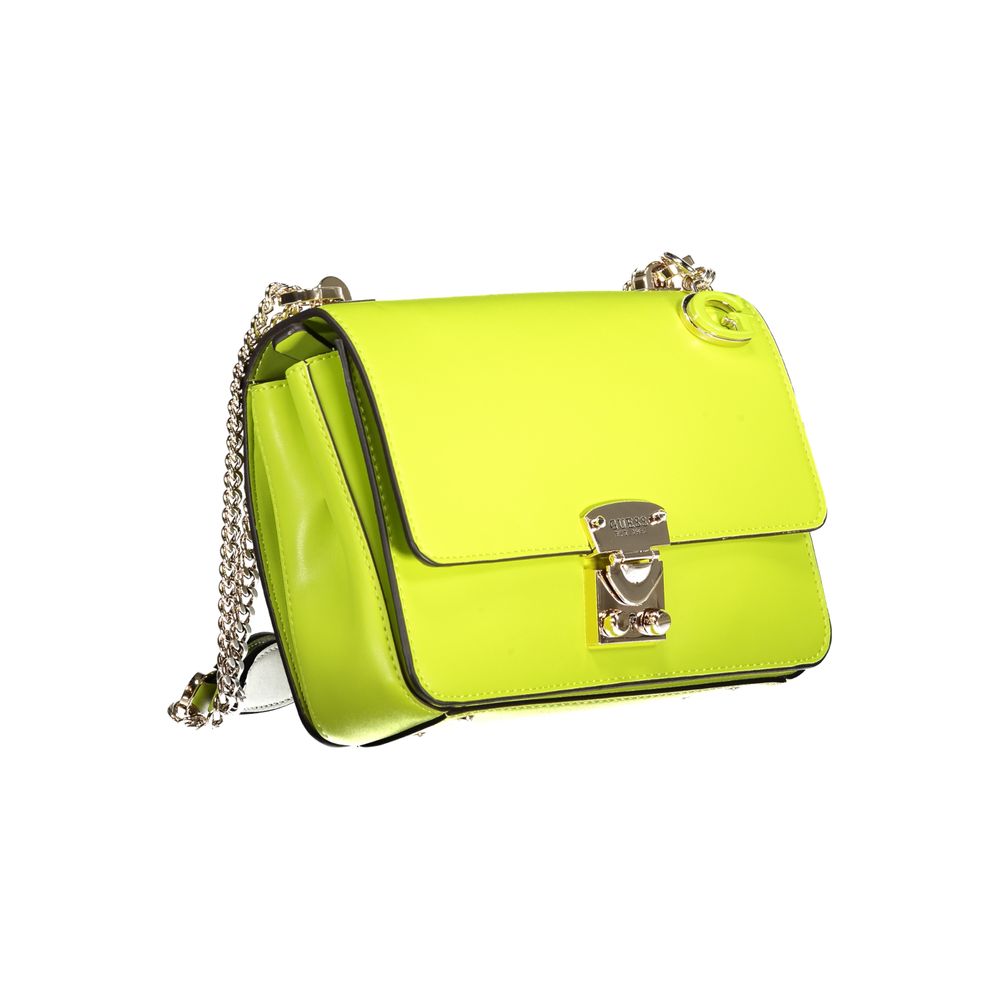 Guess Green Polyethylene Handbag - Luksusmuotia Guess Jeans - Tutustu YVES JAVANNI® 